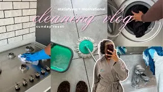 Thumbnail: satisfying and motivational cleaning vlog 🧽🫧 | sunday reset