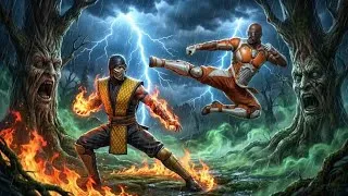 Thumbnail: SCORPION AND DARIUS ARE BEST PARTNERS GANG EASY COMBOS 👌🏼#MK1
