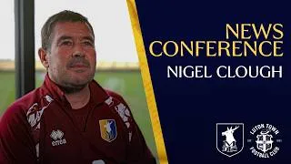 Thumbnail: Nigel Clough news conference | Stags v Luton Town