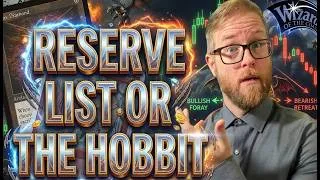 Thumbnail: RESERVE LIST or THE HOBBIT. Top ten sales August 7th-15th 2026