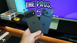 Thumbnail: Pixel 11 Pro VS iPhone 17 Pro: Battle of the Pro's!