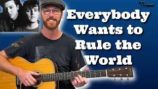 Thumbnail: Everybody Wants to Rule the World (Acoustic) Guitar Lesson - Tears For Fears
