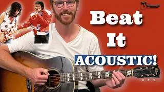 Thumbnail: Beat It (Acoustic) - Michael Jackson Guitar Lesson