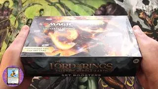 Thumbnail: MTG Lord of the Rings Full Set Booster Box Opening - NICE PULLS!