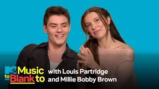 Thumbnail: Millie Bobby Brown and Louis Partridge Build a Custom Playlist | MTV Music To Blank To