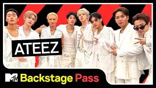 Thumbnail: ATEEZ’s Backstage Pass ❤️ | MTV Music