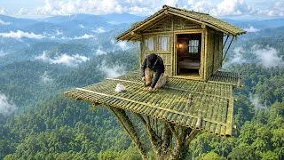 Thumbnail: How to build a survival shelter in a giant tree - Jungle survival