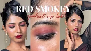 Thumbnail: Red Smokey eye tutorial ✨
