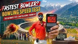 Thumbnail: Finally, We Found Kashmir’s Fastest Bowler! | Bowling Speed Test | Crichead