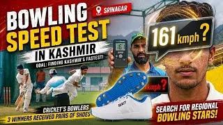 Thumbnail: We Tested Bowling Speeds of 350+ Bowlers in Kashmir… The Results Shocked Us | Crichead 