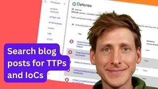 Thumbnail: The Best Way to Search Blog Posts for IoCs & TTPs