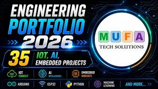 Thumbnail: Engineering Portfolio 2026 | 35 IoT, AI & Embedded Systems Projects