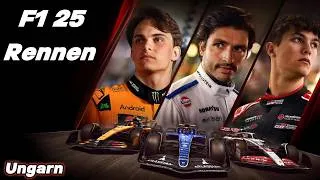 Thumbnail: F1 25 Rennen zum GP von Ungarn #formel1 #f125