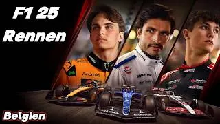 Thumbnail: F1 25 Rennen zum GP von Belgien #formel1 #f125