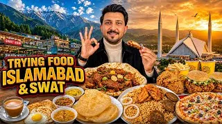 Thumbnail: Trying Top Rated foods Swat to Islamabad ✈️
