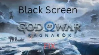 Thumbnail: How to Fix God Of War RAGNAROK Black Screen 100% Working Video With Proof!!!!