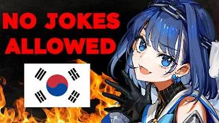 Thumbnail: How a Vtuber got Fired for a Dad Joke She Made 5 years ago - Ouro Kronii VS South Korea