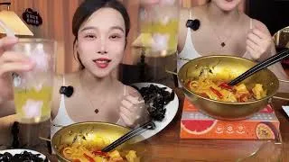 Thumbnail: 🍆 Foodie Southern Girl Comfort Food Eat  Talk Soft ASMR Eating Sounds  Mukbang Giggles 1