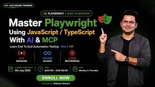 Thumbnail: Playwright Online Training with JavaScript & TypeScript | Complete Automation Testing Course