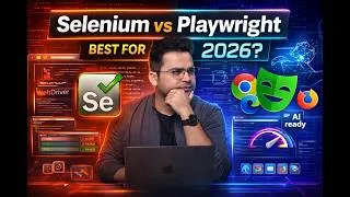 Thumbnail: Selenium vs Playwright: Which Is Better for Automation Testing in 2026?