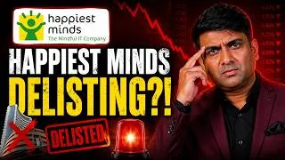 Thumbnail: Happiest Minds Share News: ITC Infotech Buy 44% Stake? ₹390-400 Deal & Delisting Explained