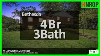 Thumbnail: #HNROP Bethesda 4Br 3Ba Home | Welcome to 6921 Granby St in Bethesda's desirable Kenwood Park ne...