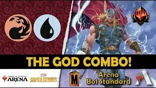 Thumbnail: Thor Deck Never Stops Casting Spells! 🤯 #mtg #mtgarena #standard #spellslinger #mythic