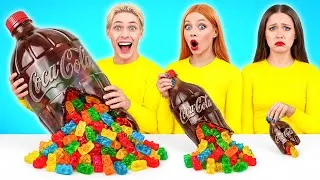 Thumbnail: Big, Medium and Small Plate Challenge | Fantastic Food Challenges by Multi DO Joy