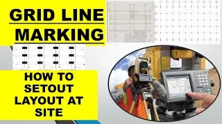 Thumbnail: Grid Line Marking -complete setting out