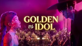 Thumbnail: GOLDEN vs YOUR IDOL – Huntrix & Saja Boys | Epic Orchestra Cover
