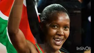 Thumbnail: Faith Kipyegon's speech after breaking her own record in 1500m race