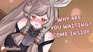 Thumbnail: 🐰 Dinner Date With a Bunny Girl and She's Nervous  [F4M] [Monster Girl] [Fantasy] [Roleplay Audio]