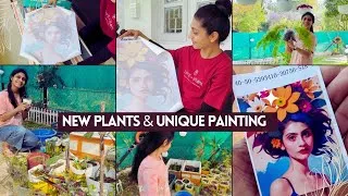 Thumbnail: How I Made My Own Painting // My New Plant Collection 🌱 // Davincified Website Review 