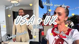 Thumbnail: Husband in the US - Solo Parenting...ish - USA + UK - Parenting of 3 x