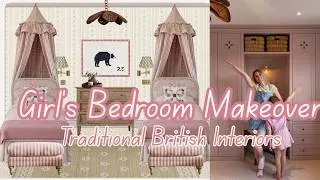 Thumbnail: Traditional British Styling - Girl's Bedroom Makeover - Caroline x