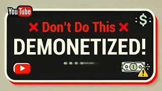 Thumbnail: YouTube Demonetized My Channel - YouTube monetization - Sony ZV1 Vlog