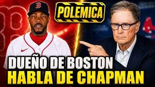 Thumbnail: 🚨URGENTE🚨 DUEÑO DE BOSTON RED SOX TOMÓ ULTIMAS DECISION CON AROLDIS CHAPMAN