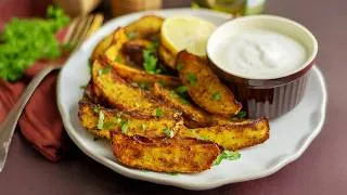 Thumbnail: Air Fryer Potato Wedges | Crispy Homemade Potato Wedges
