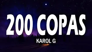 Thumbnail: 200 COPAS - Karol G (Letra/Lyrics)