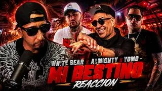Thumbnail: ALMIGHTY x YOMO  x WHITE BEAR - Mi Destino (Video Oficial) | REACCION