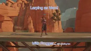 Thumbnail: Larping as Warn!  With a larping Frogger...