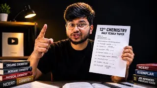 Thumbnail: Class 12 Chemistry Half-Yearly Most Important Numericals
