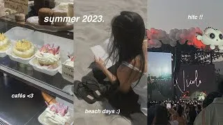 Thumbnail: [vlog] summer 2023 🐚 hitc, cafés, nights out w/ friends, beach days, picnics, & more