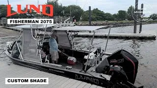 Thumbnail: Lund Custom Boat Shade.