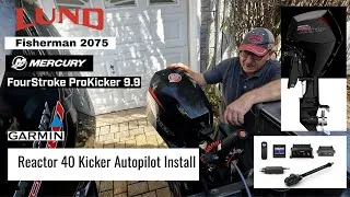 Thumbnail: Garmin Reactor 40 Kicker Autopilot Install.