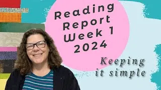 Thumbnail: Reading the first week of 2024: Keeping it simple