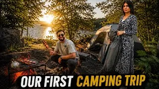 Thumbnail: We went camping… but it didn’t end as planned😳     فکر می‌کردیم بهترین کمپینگ باشد اما اشتباه کردیم 