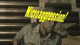 Thumbnail: Marvin giving Claire a microaggression in Resident Evil 2 Remake