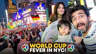 Thumbnail: NYC trip & world cup Ka craze! | Pakistani family in USA