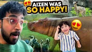 Thumbnail: Aizen Ka Reaction Dekh Kar Surprise Hogya 😍 | Zoo Day | Pakistani Family in USA 🇺🇸